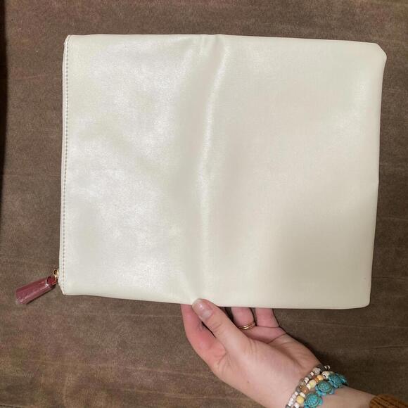 RACHEL PALLY cream floral fold over clutch bag - Picture 4 of 6